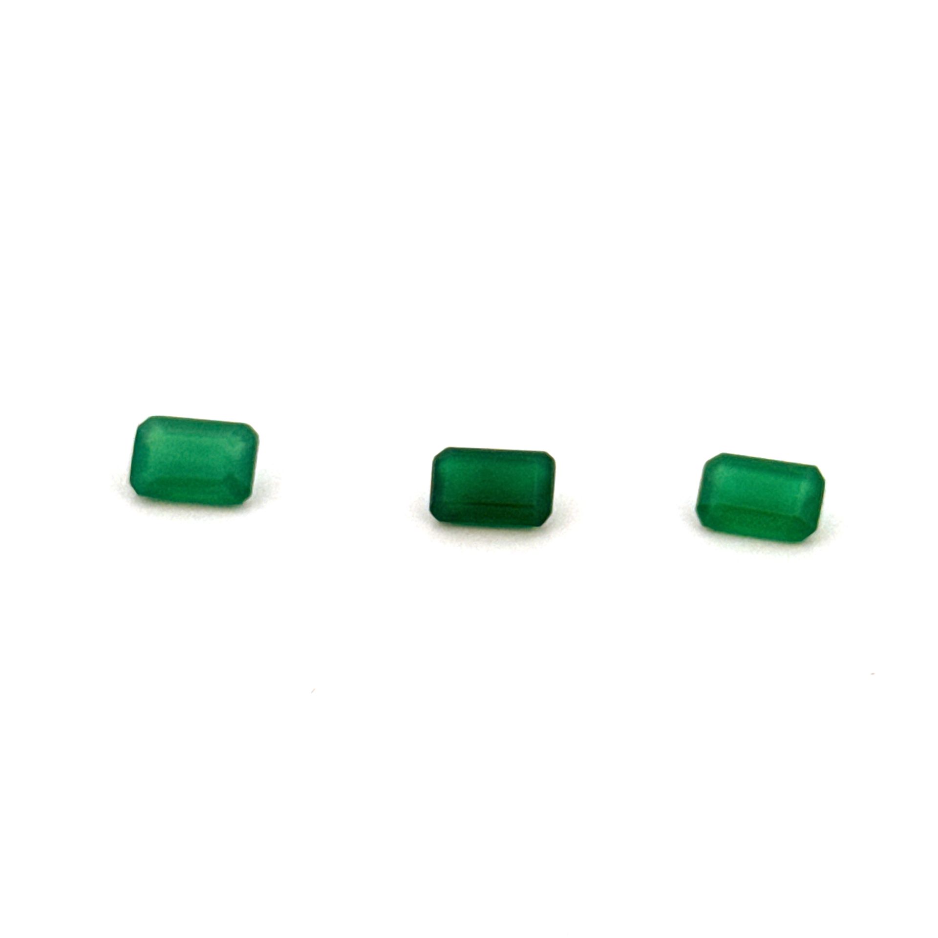Zeleni ahat 8x6 mm - Bel Diamonds