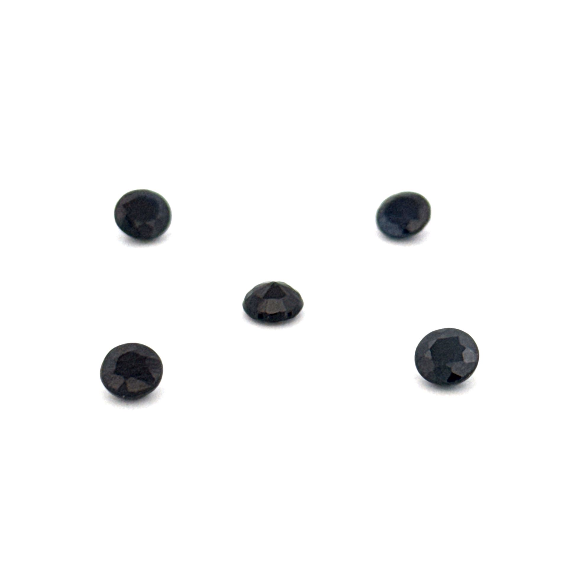 Crni safir 4 mm - Bel Diamonds