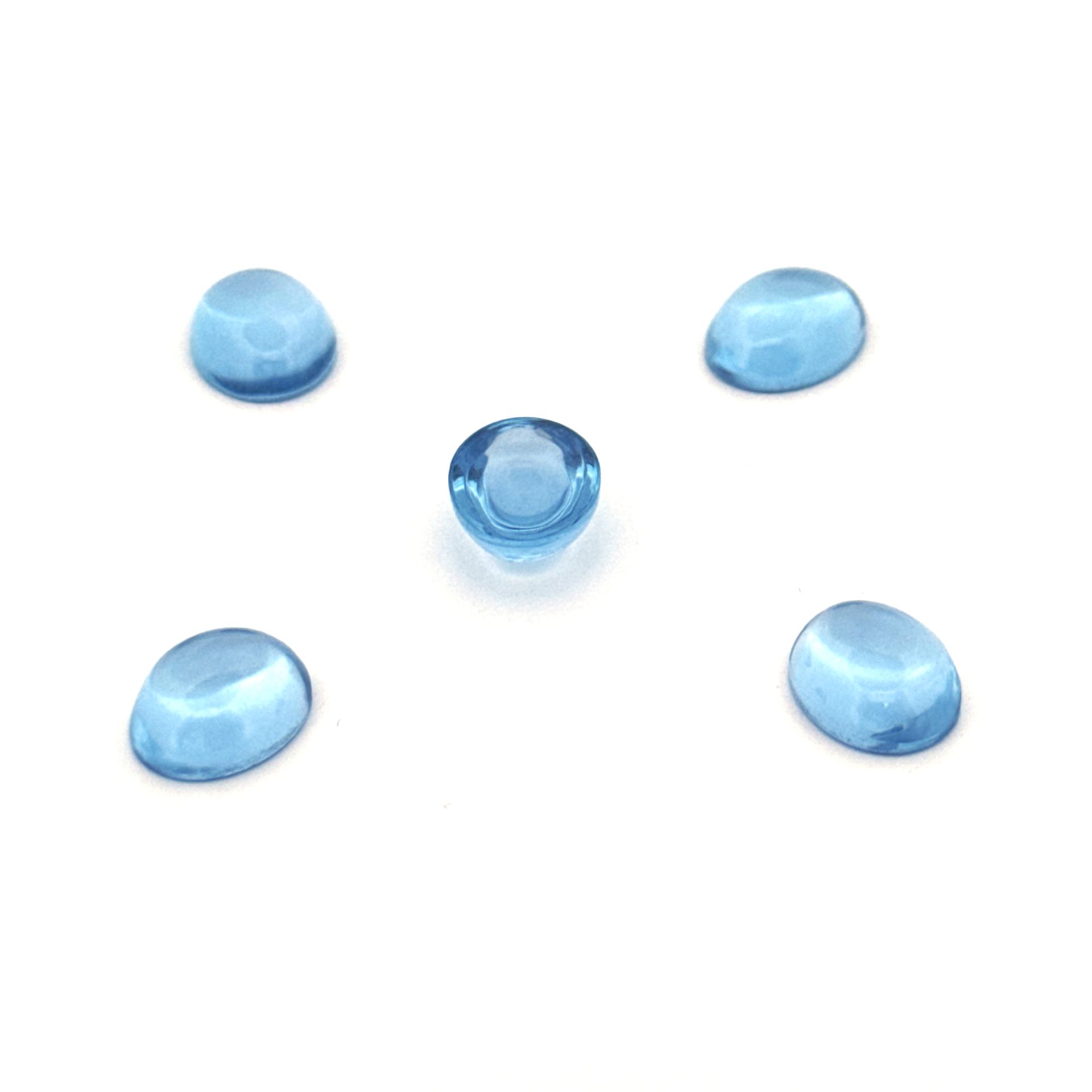 Akvamarin-sintetički 12x10  mm - Bel Diamonds