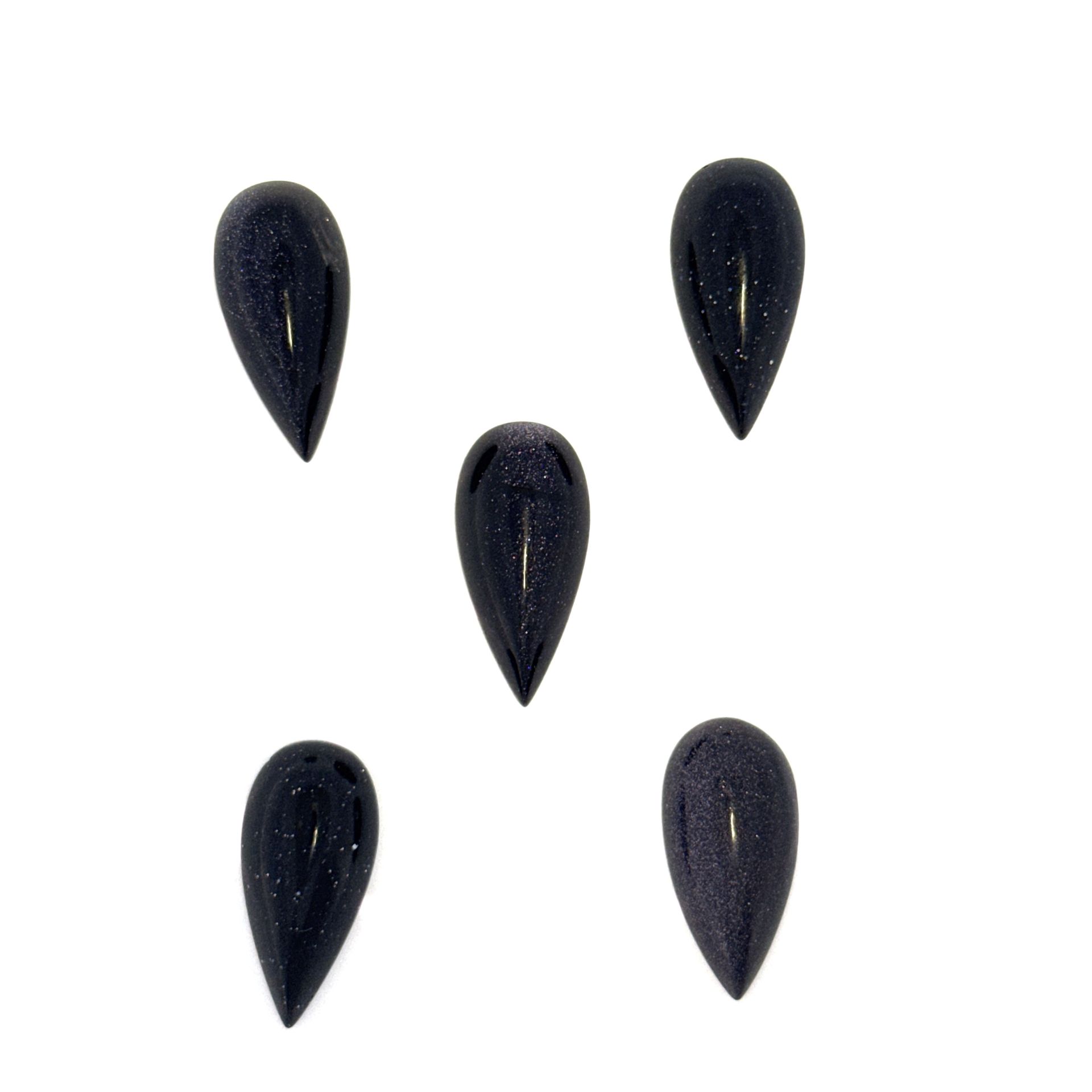 Plavi zlatni kamen 25x10 mm - Bel Diamonds