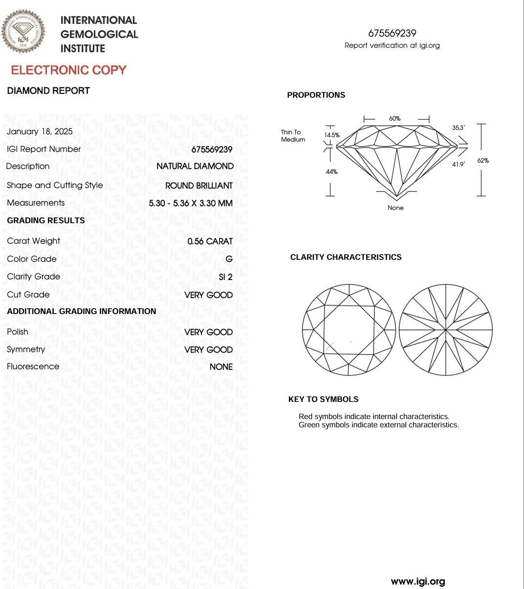 products/3466/IMG_9290.jpeg - Dijamant 0.56ct (G,SI2) - Bel Diamonds
