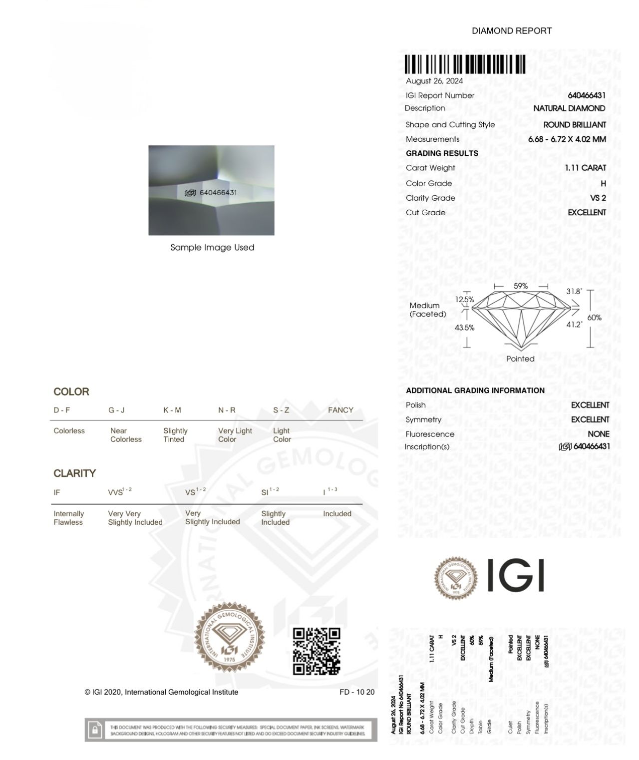 products/3468/IMG_7424.jpeg - Dijamant 1.11ct (H, VS2) - Bel Diamonds