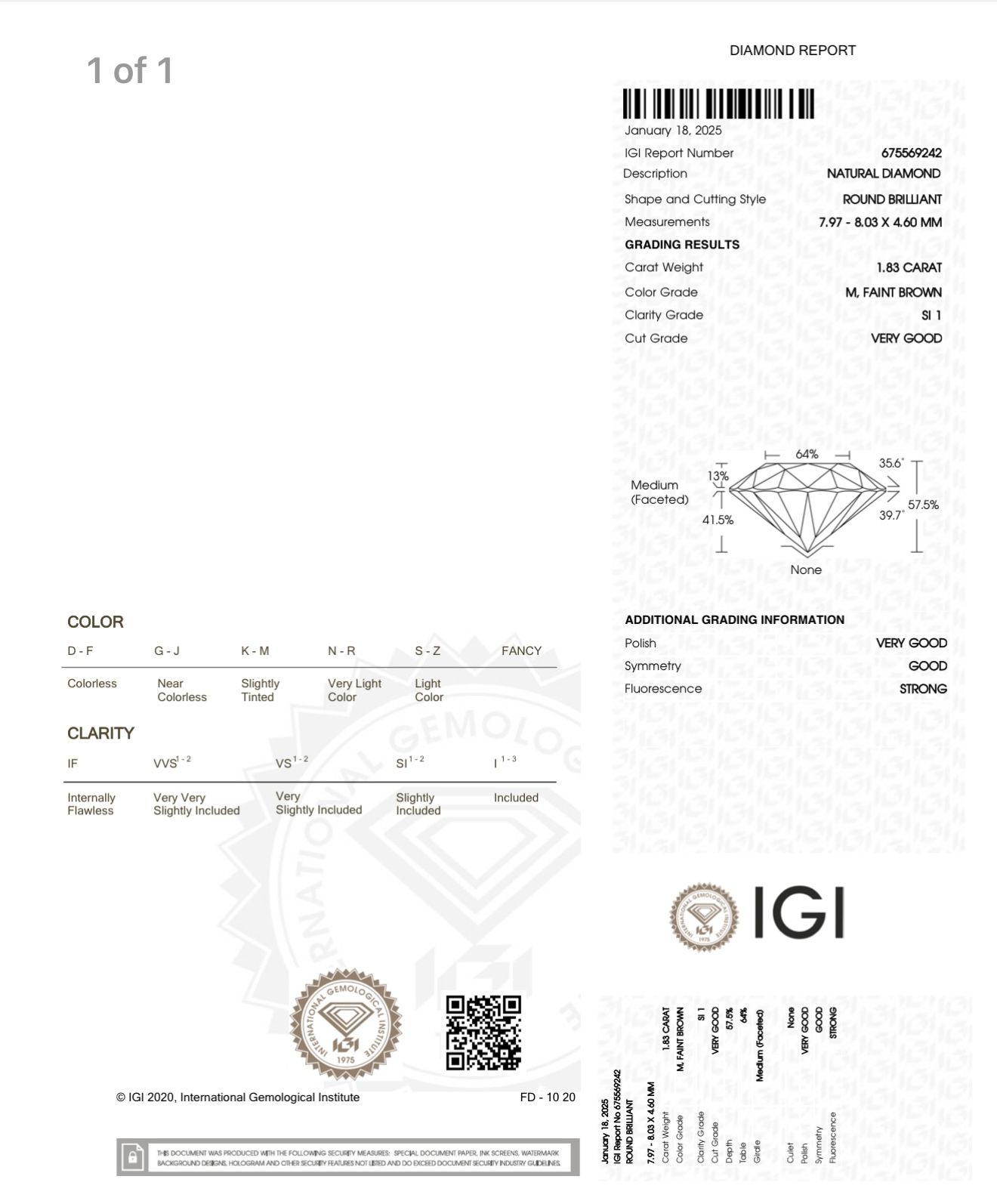 products/3470/IMG_7428.jpeg - Dijamant 1.83ct (M,SI1) - Bel Diamonds