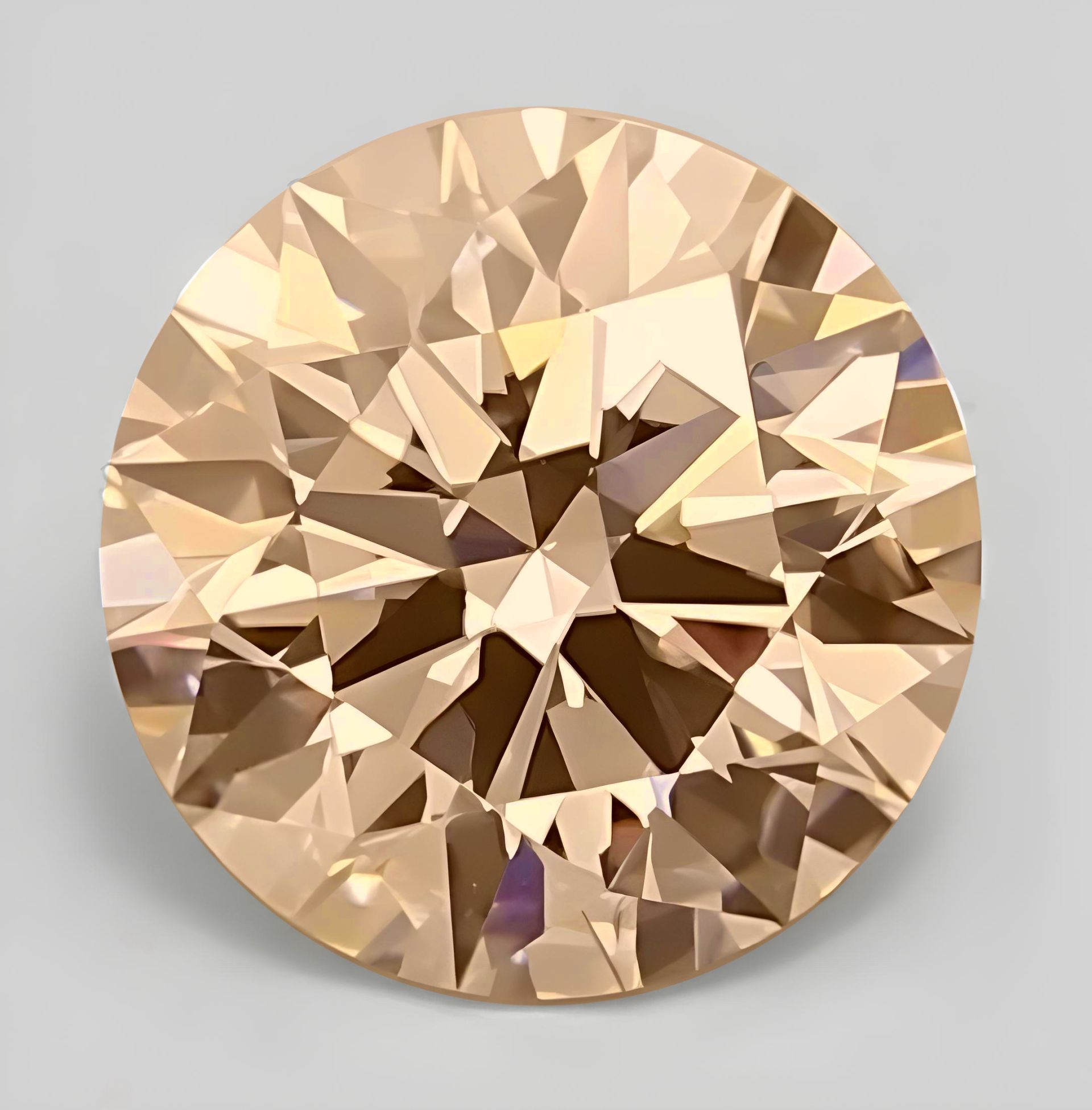 Svetlo-braon dijamant 1.29ct - Bel Diamonds