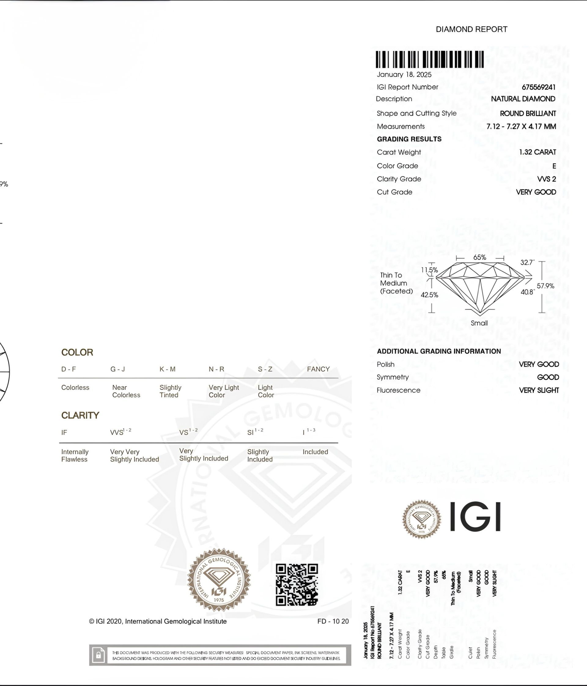 products/3475/385081D8-5776-4378-B488-A6F33E70D742.jpeg - Dijamant 1.32ct (E, VVS2) - Bel Diamonds