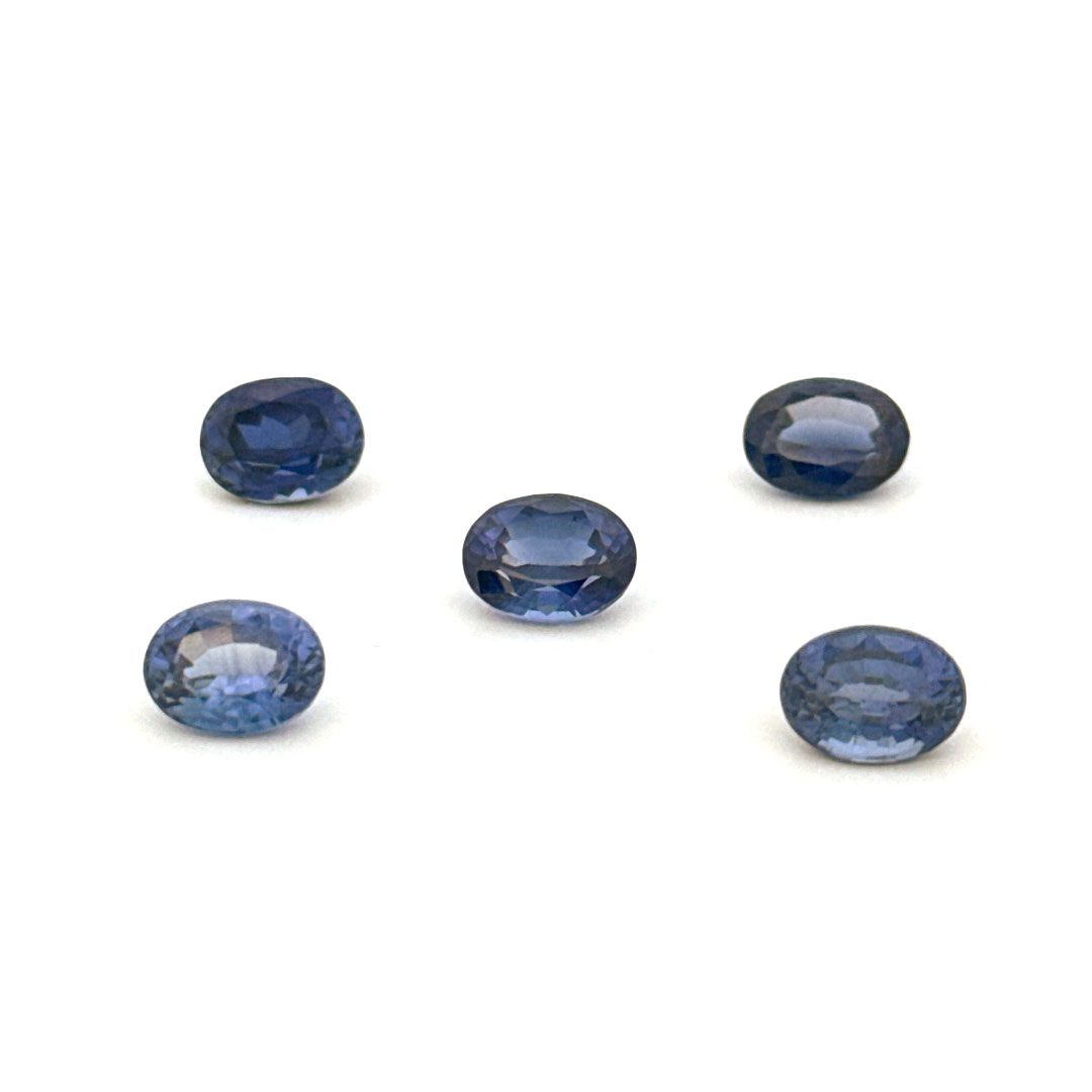 Plavi safir-laboratorijski oval(10X9)mm - Bel Diamonds