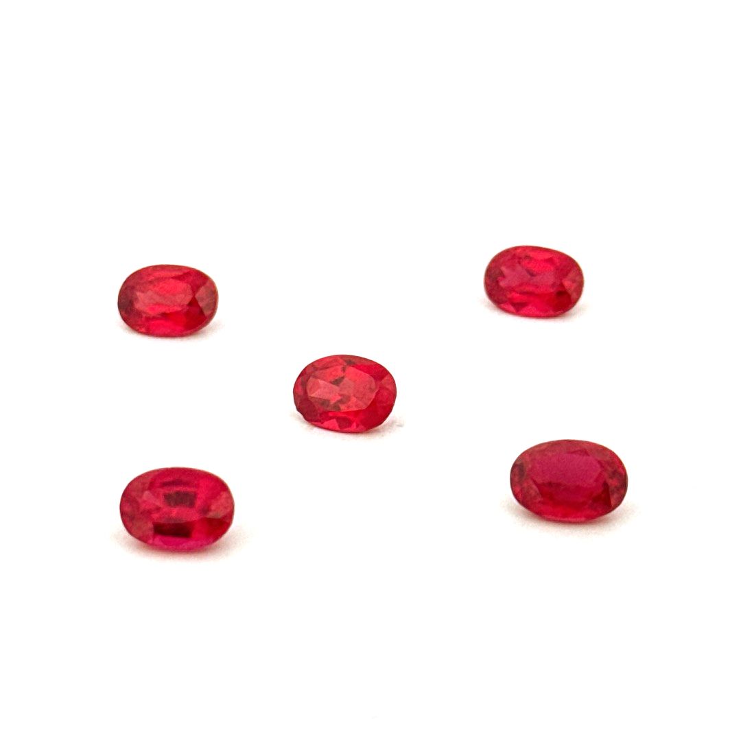 Rubin-laboratorijski oval (8X6) mm - Bel Diamonds