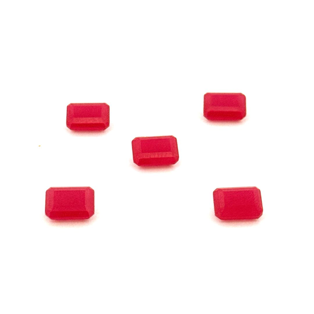 Rubin pravugaonik 8x6 mm - Bel Diamonds