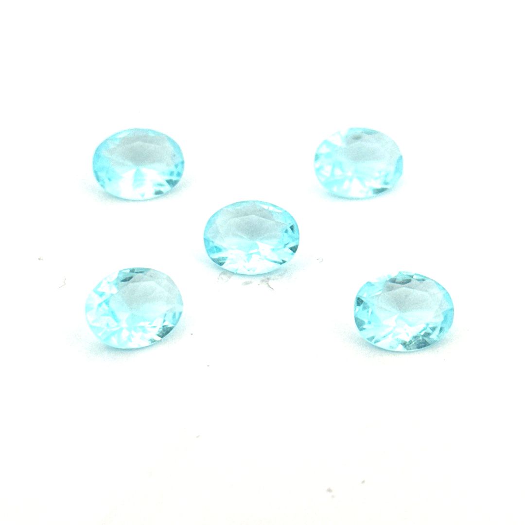 Akvamarin-laboratorijski oval 7x9 mm - Bel Diamonds