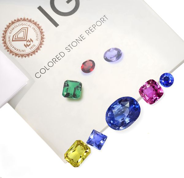 Prirodni safir sa internacionalnim sertifikatom - Bel Diamonds